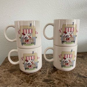 NWT Disney Hallmark Mugs Set of 4